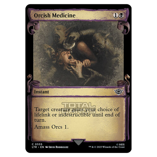 Magic The Gathering - The Lord of the Rings - Tales of Middle-Earth - Orcish Medicine - 0555