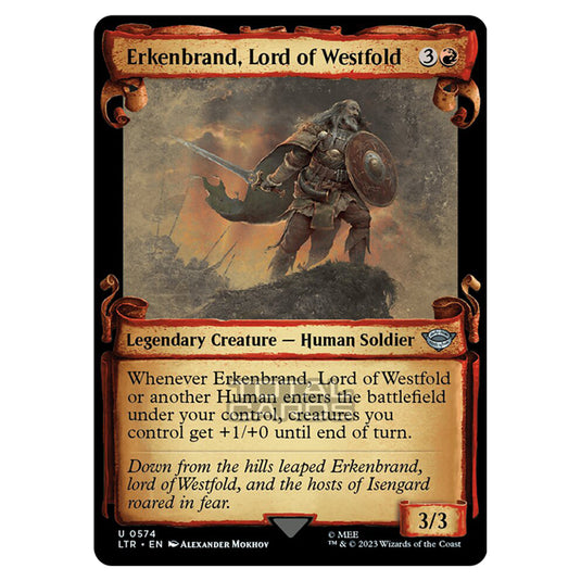 Magic The Gathering - The Lord of the Rings - Tales of Middle-Earth - Erkenbrand, Lord of Westfold - 0574