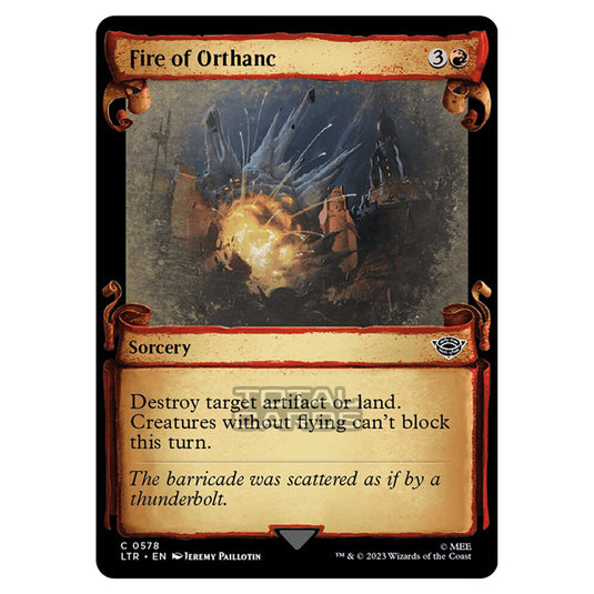 Magic The Gathering - The Lord of the Rings - Tales of Middle-Earth - Fire of Orthanc - 0578