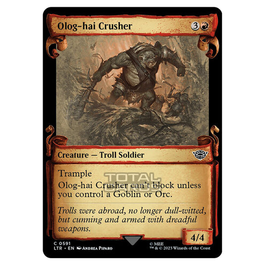 Magic The Gathering - The Lord of the Rings - Tales of Middle-Earth - Olog-hai Crusher - 0591