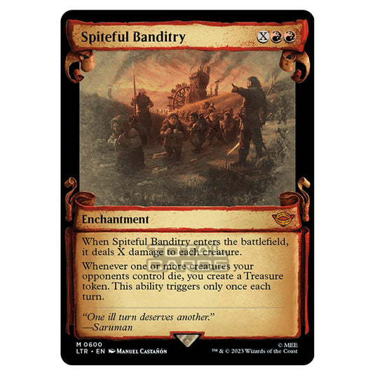 Magic The Gathering - The Lord of the Rings - Tales of Middle-Earth - Spiteful Banditry - 0600