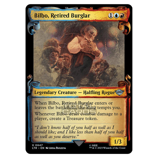 Magic The Gathering - The Lord of the Rings - Tales of Middle-Earth - Bilbo, Retired Burglar - 0647