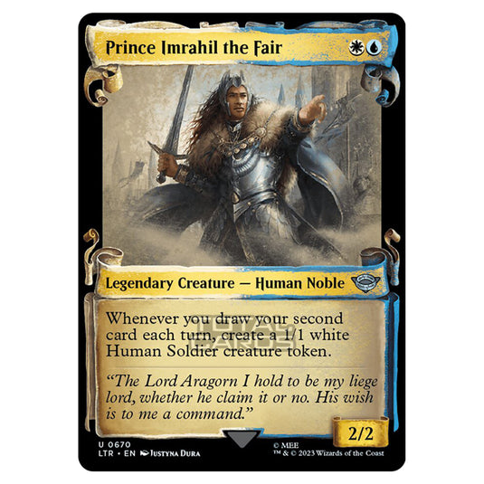 Magic The Gathering - The Lord of the Rings - Tales of Middle-Earth - Prince Imrahil the Fair - 0670
