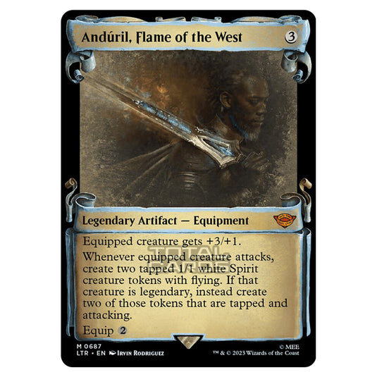Magic The Gathering - The Lord of the Rings - Tales of Middle-Earth - Andúril, Flame of the West - 0687