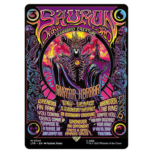 Magic The Gathering - The Lord of the Rings - Tales of Middle-Earth - Sauron, the Dark Lord - 0744