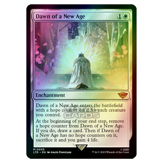 Magic The Gathering - The Lord of the Rings - Tales of Middle-Earth - Dawn of a New Age - 0005 (Foil)