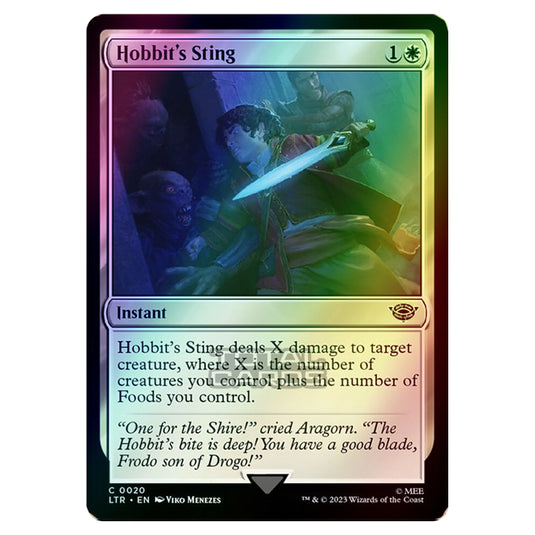 Magic The Gathering - The Lord of the Rings - Tales of Middle-Earth - Hobbit's Sting - 0020 (Foil)