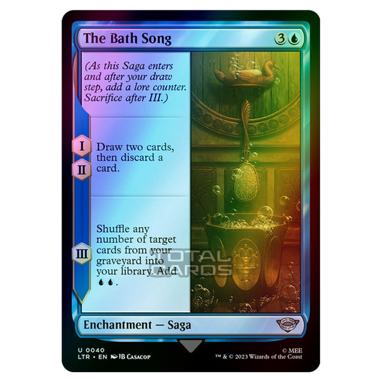 Magic The Gathering - The Lord of the Rings - Tales of Middle-Earth - The Bath Song - 0040 (Foil)