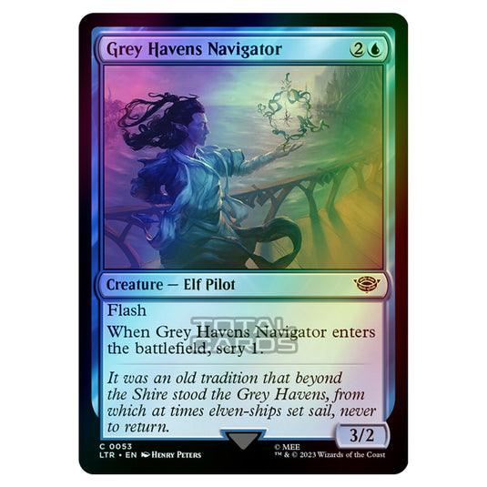 Magic The Gathering - The Lord of the Rings - Tales of Middle-Earth - Grey Havens Navigator - 0053 (Foil)
