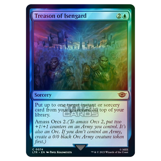 Magic The Gathering - The Lord of the Rings - Tales of Middle-Earth - Treason of Isengard - 0074 (Foil)