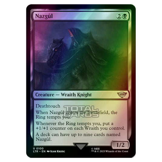 Magic The Gathering - The Lord of the Rings - Tales of Middle-Earth - Nazgûl - 0100 (Foil)