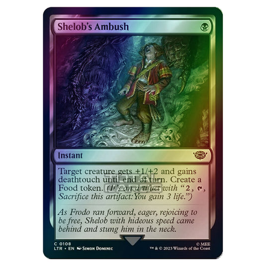 Magic The Gathering - The Lord of the Rings - Tales of Middle-Earth - Shelob's Ambush - 0108 (Foil)