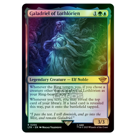 Magic The Gathering - The Lord of the Rings - Tales of Middle-Earth - Galadriel of Lothlórien - 0206 (Foil)