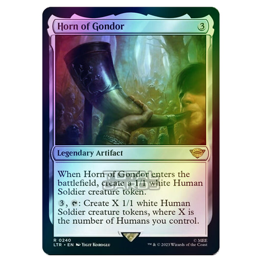 Magic The Gathering - The Lord of the Rings - Tales of Middle-Earth - Horn of Gondor - 0240 (Foil)