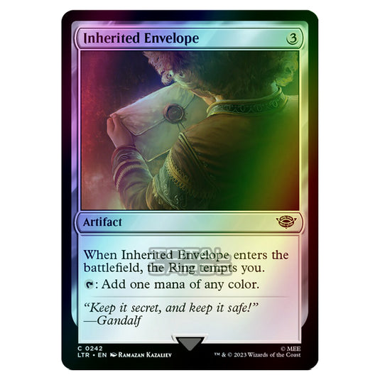 Magic The Gathering - The Lord of the Rings - Tales of Middle-Earth - Inherited Envelope - 0242 (Foil)