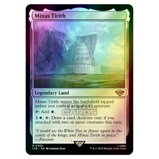 Magic The Gathering - The Lord of the Rings - Tales of Middle-Earth - Minas Tirith - 0256 (Foil)