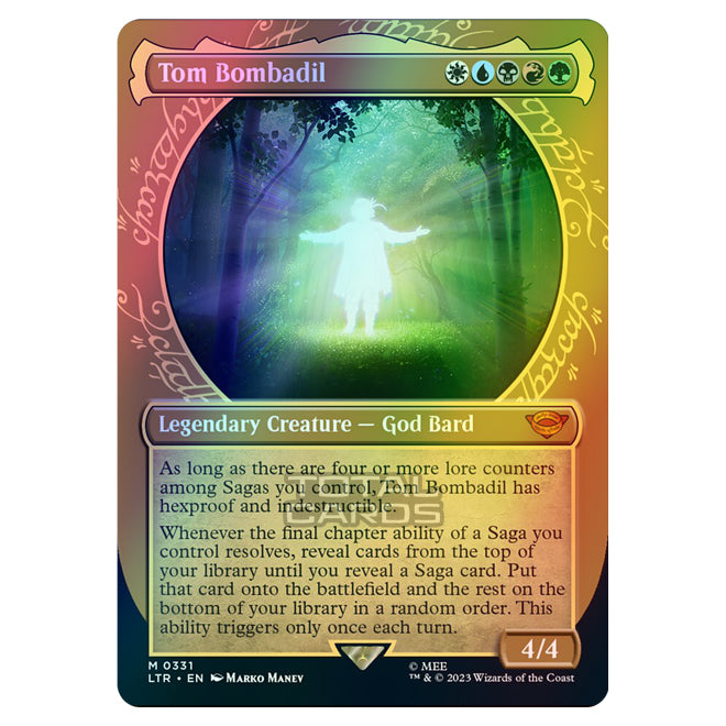 tom bombadil mtg poster card Magic The Gathering - The Lord of the Rings