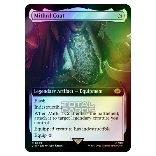 Magic The Gathering - The Lord of the Rings - Tales of Middle-Earth - Mithril Coat (Extended Art Card) - 0379 (Foil)
