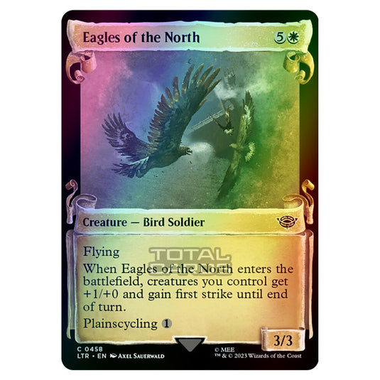 Magic The Gathering - The Lord of the Rings - Tales of Middle-Earth - Eagles of the North (Extended Art Card) - 0458 (Foil)