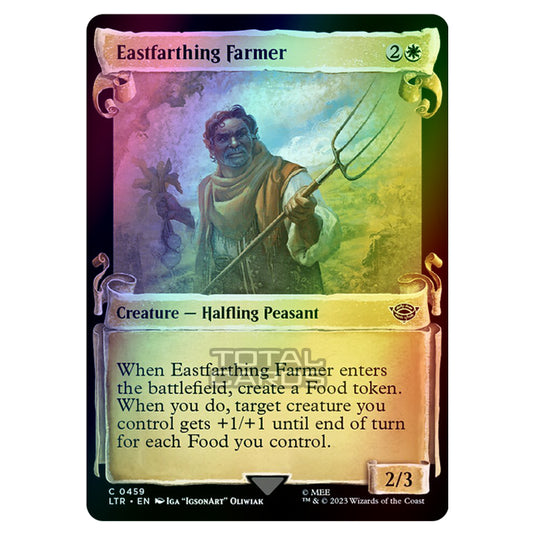 Magic The Gathering - The Lord of the Rings - Tales of Middle-Earth - Eastfarthing Farmer (Extended Art Card) - 0459 (Foil)