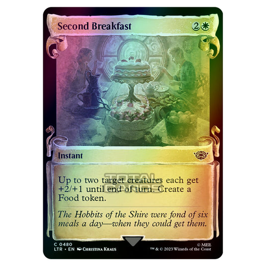 Magic The Gathering - The Lord of the Rings - Tales of Middle-Earth - Second Breakfast - 0480 (Foil)
