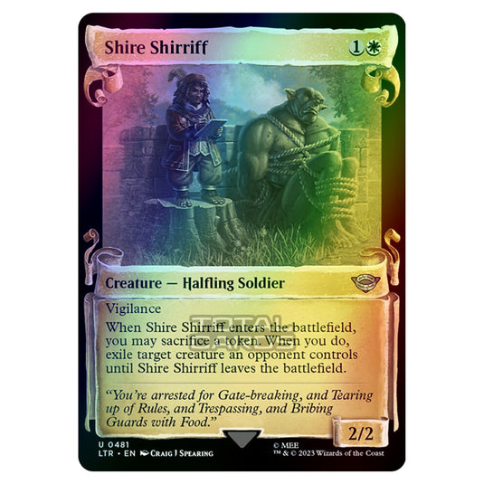 Magic The Gathering - The Lord of the Rings - Tales of Middle-Earth - Shire Shirriff - 0481 (Foil)