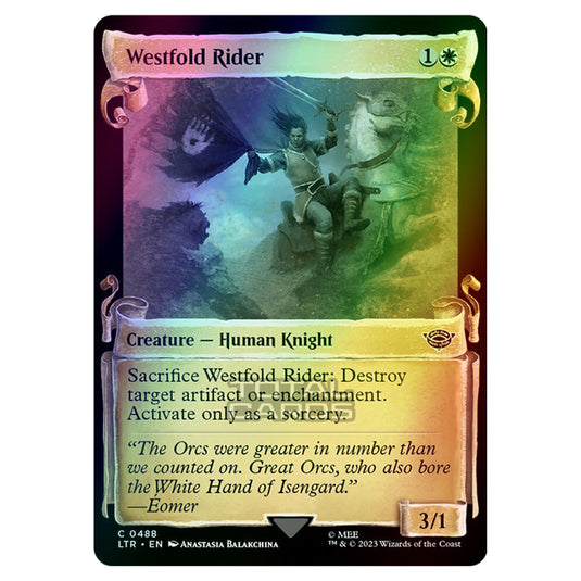 Magic The Gathering - The Lord of the Rings - Tales of Middle-Earth - Westfold Rider - 0488 (Foil)