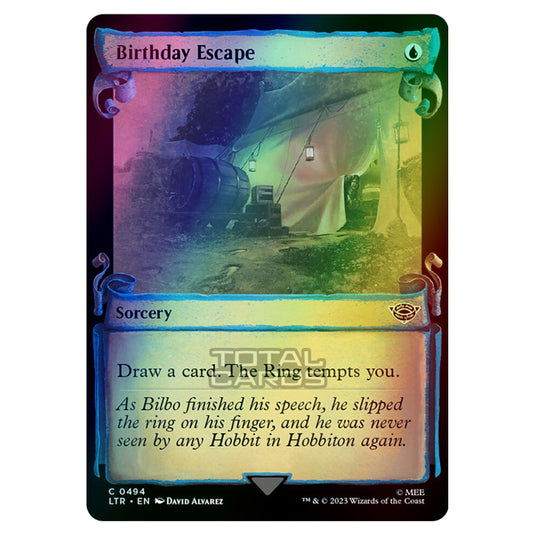 Magic The Gathering - The Lord of the Rings - Tales of Middle-Earth - Birthday Escape - 0494 (Foil)