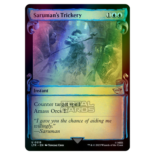Magic The Gathering - The Lord of the Rings - Tales of Middle-Earth - Saruman's Trickery - 0519 (Foil)