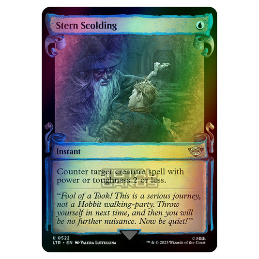 Magic The Gathering - The Lord of the Rings - Tales of Middle-Earth - Stern Scolding - 0522 (Foil)