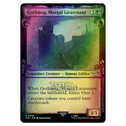 Magic The Gathering - The Lord of the Rings - Tales of Middle-Earth - Gothmog, Morgul Lieutenant - 0538 (Foil)