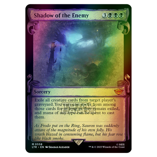 Magic The Gathering - The Lord of the Rings - Tales of Middle-Earth - Shadow of the Enemy - 0558 (Foil)
