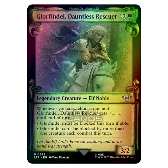 Magic The Gathering - The Lord of the Rings - Tales of Middle-Earth - Glorfindel, Dauntless Rescuer - 0622 (Foil)