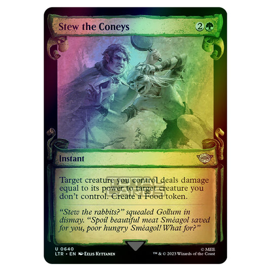 Magic The Gathering - The Lord of the Rings - Tales of Middle-Earth - Stew the Coneys - 0640 (Foil)