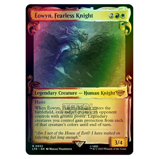 Magic The Gathering - The Lord of the Rings - Tales of Middle-Earth - Éowyn, Fearless Knight - 0652 (Foil)