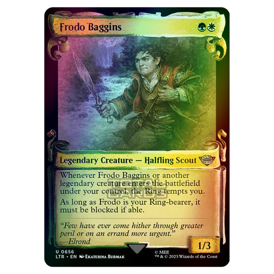 Magic The Gathering - The Lord of the Rings - Tales of Middle-Earth - Frodo Baggins - 0656 (Foil)