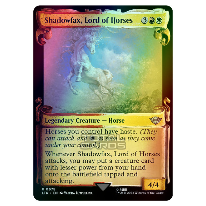 shadowfax mtg card Magic The Gathering - The Lord of the Rings