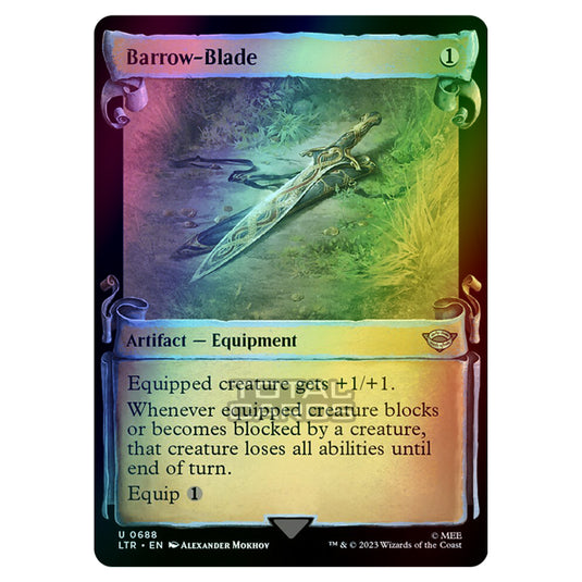 Magic The Gathering - The Lord of the Rings - Tales of Middle-Earth - Barrow-Blade - 0688 (Foil)