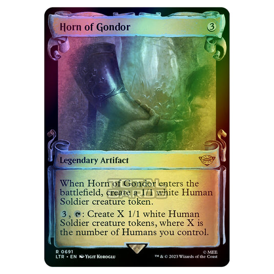 Magic The Gathering - The Lord of the Rings - Tales of Middle-Earth - Horn of Gondor - 0691 (Foil)