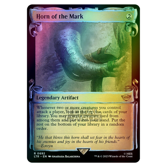 Magic The Gathering - The Lord of the Rings - Tales of Middle-Earth - Horn of the Mark - 0692 (Foil)
