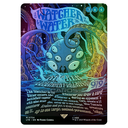 Magic The Gathering - The Lord of the Rings - Tales of Middle-Earth - The Watcher in the Water - 0734 (Foil)