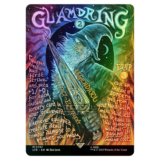 Magic The Gathering - The Lord of the Rings - Tales of Middle-Earth - Glamdring - 0747 (Foil)