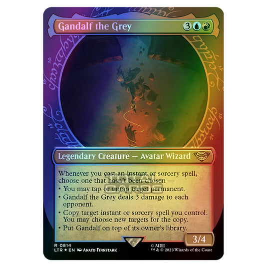 Magic The Gathering - The Lord of the Rings - Tales of Middle-Earth - Gandalf the Grey - 0814 (Foil)