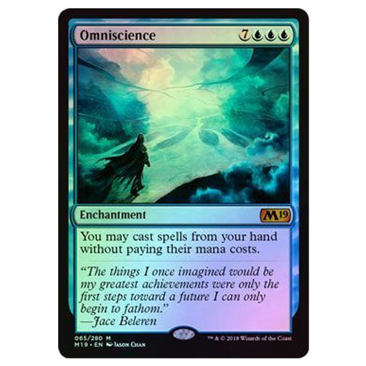 Magic The Gathering - Core Set 2019 - Omniscience - (Foil) - 065/280