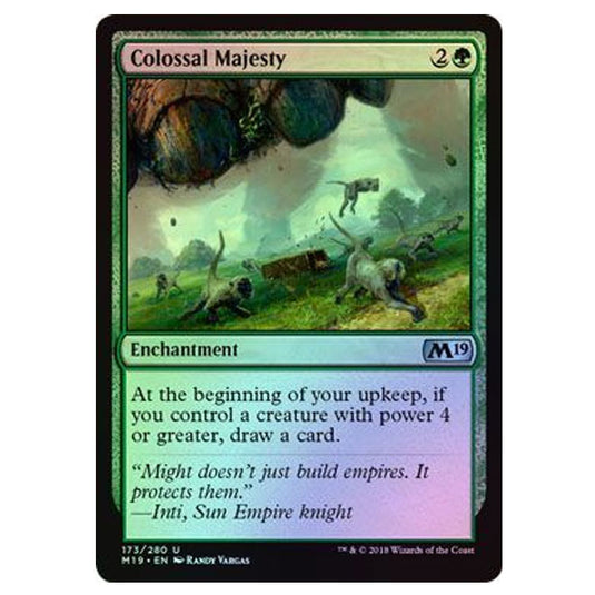 Magic The Gathering - Core Set 2019 - Colossal Majesty - (Foil) - 173/280