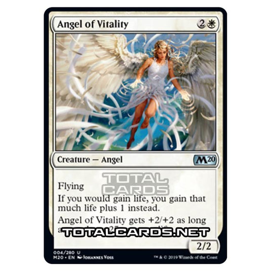 Magic The Gathering - Core Set 2020 - Angel of Vitality - 4/280