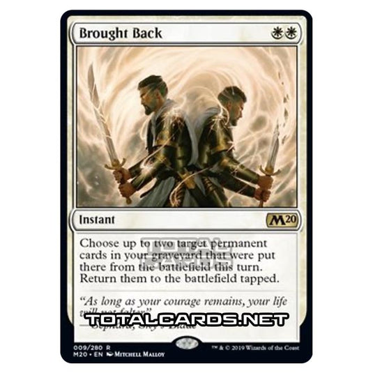 Magic The Gathering - Core Set 2020 - Brought Back - 9/280