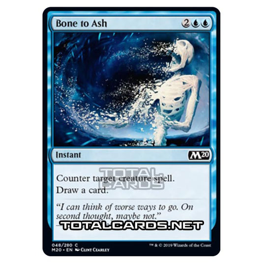 Magic The Gathering - Core Set 2020 - Bone to Ash - 48/280