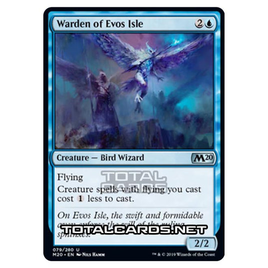 Magic The Gathering - Core Set 2020 - Warden of Evos Isle - 79/280