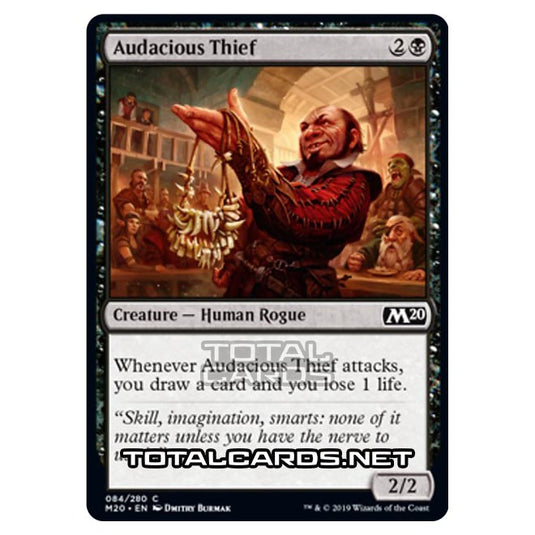 Magic The Gathering - Core Set 2020 - Audacious Thief - 84/280
